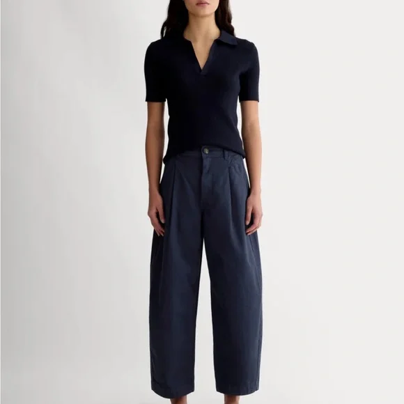 Everlane Dark Blue Women's Everywhere Pant - Picture 1 of 3